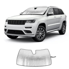 For 2011-2020 Jeep Grand Cherokee Windshield Sun Shade Foldable Sun Visor Aluminum Foil Sunshade RT-TCZ