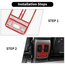 For 2011-2021 Jeep Grand Cherokee Rear Air Vent Outlet Cover Trim Decor RT-TCZ