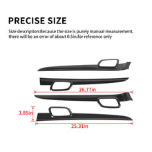 For 2011-2021 Jeep Grand Cherokee WK2 4X Inner Door Handle Trim Decor Cover RT-TCZ