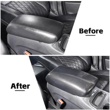 For 2011-2021 Jeep Grand Cherokee WK2 Black Carbon Fiber Central Armrest Box Panel Cover Trim RT-TCZ