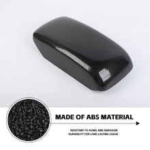 For 2011-2021 Jeep Grand Cherokee WK2 Black Carbon Fiber Central Armrest Box Panel Cover Trim RT-TCZ