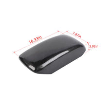 For 2011-2021 Jeep Grand Cherokee WK2 Black Carbon Fiber Central Armrest Box Panel Cover Trim RT-TCZ