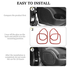 For 2011-2021 Jeep Grand Cherokee WK2 Car Interior Door Speaker Cover Trim 4PCS RT-TCZ