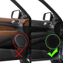 For 2011-2021 Jeep Grand Cherokee WK2 Car Interior Door Speaker Cover Trim 4PCS RT-TCZ