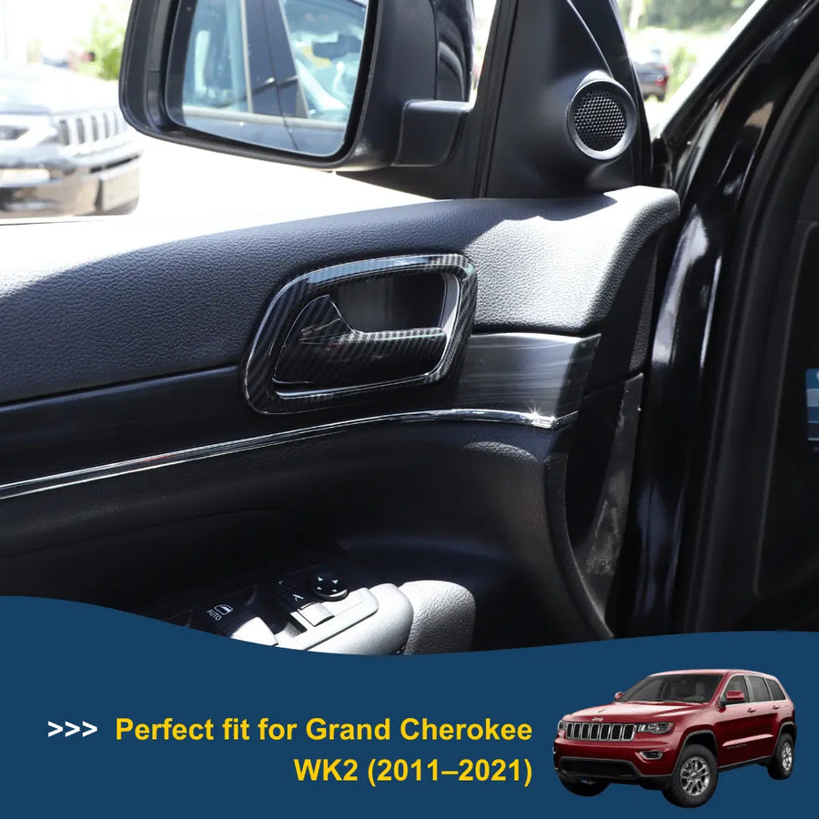 Inner Door Handle Bowl Trim Cover for Jeep Grand Cherokee WK2 2011