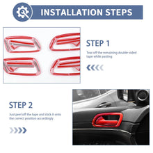 For 2011-2021 Jeep Grand Cherokee WK2 Inner Door Handle Bowl Trim Cover Interior Accessories RT-TCZ