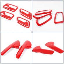 For 2011-2021 Jeep Grand Cherokee WK2 Inner Door Handle Bowl Trim Cover Interior Accessories RT-TCZ