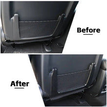 For 2011-2021 Jeep Grand Cherokee WK2 Rear Seat Back Storage Mesh Cover Trim RT-TCZ