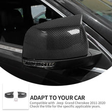 For 2011-2021 Jeep Grand Cherokee WK2 Rearview Door Mirror Cover Trim Decoration -Horn Style RT-TCZ