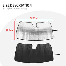 For 2011-2021 Jeep Grand Cherokee WK2 Windshield Sun Shade Fold Sun Visor Block UV Rays RT-TCZ