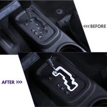 For 2011–2018 Jeep Wrangler JK Gear Shift Panel Accent Bezel Trim RT-TCZ