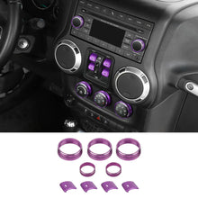For 2012-2017 Jeep Wrangler JK Air Condition CD Switch Knob & Window Control Trim Cover RT-TCZ
