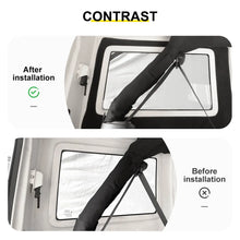 For 2012-2018 Jeep Wrangler JK Car Rear Window Insulation Cotton Cover Accessories (2 pcs) RT-TCZ