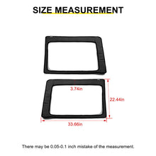 For 2012-2018 Jeep Wrangler JK Car Rear Window Insulation Cotton Cover Accessories (2 pcs) RT-TCZ