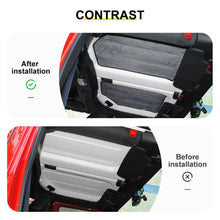 For 2012-2018 Jeep Wrangler JK Car Top Roof Insulation Cotton Sound Deadener (4 pcs) RT-TCZ