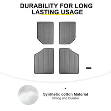 For 2012-2018 Jeep Wrangler JK Car Top Roof Insulation Cotton Sound Deadener (4 pcs) RT-TCZ