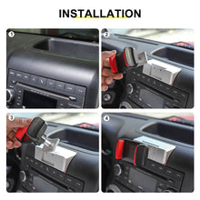 For 2012-2018 Jeep Wrangler JK Interior Center Console Dashboard Phone Holder Bracket Mount RT-TCZ