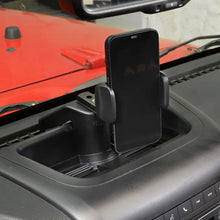 For 2012-2018 Jeep Wrangler JK Interior Center Console Phone Bracket Holder Storage Tray Dashboard RT-TCZ
