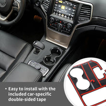 For 2014-2015 Jeep Grand Cherokee WK2 Carbon Fiber Gear Shift Panel Trim Cover（2 pcs） RT-TCZ