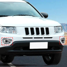For 2014-2016 Jeep Compass Front Fog Light Lamp Cover Trim Car Exterior Accessories RT-TCZ
