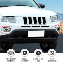 For 2014-2016 Jeep Compass Front Fog Light Lamp Cover Trim Car Exterior Accessories RT-TCZ