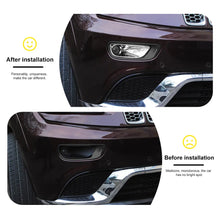 For 2014-2016 Jeep Grand Cherokee WK2 Front Fog Light Cover Lamp Bezel Trim RT-TCZ