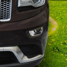 For 2014-2016 Jeep Grand Cherokee WK2 Front Fog Light Cover Lamp Bezel Trim RT-TCZ