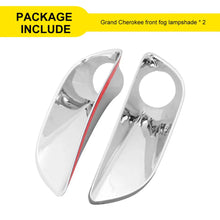 For 2014-2016 Jeep Grand Cherokee WK2 Front Fog Light Cover Lamp Bezel Trim RT-TCZ