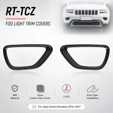 For 2014-2016 Jeep Grand Cherokee WK2 Front Fog Light Trim Lamp Bezel RT-TCZ