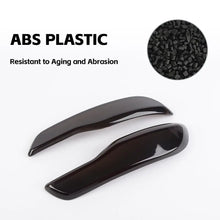 For 2014-2017 Jeep Cherokee Rear Fog Lamp Cover Decors  Blackened RT-TCZ