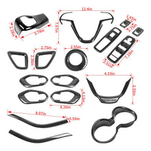 For 2014-2018 Jeep Cherokee 9 x Inner Center Console And Car Door Trim Kit RT-TCZ