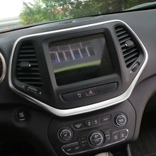 For 2014-2018 Jeep Cherokee Dashboard Center Console GPS Screen Frame Trim Cover RT-TCZ