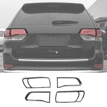 For 2014-2020 Jeep Grand Cherokee 4x Rear Tail Light Lamp Bezels Trim Frame RT-TCZ