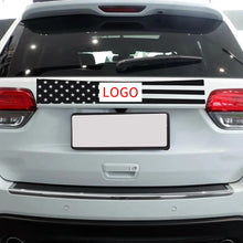 For 2014-2020 Jeep Grand Cherokee WK2 Black Flag Rear Tailgate Sticker Decal Cover RT-TCZ