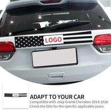 For 2014-2020 Jeep Grand Cherokee WK2 Black Flag Rear Tailgate Sticker Decal Cover RT-TCZ