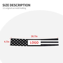 For 2014-2020 Jeep Grand Cherokee WK2 Black Flag Rear Tailgate Sticker Decal Cover RT-TCZ