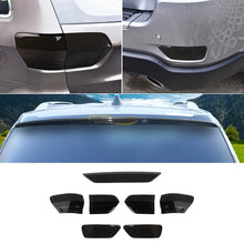 For 2014-2020 Jeep Grand Cherokee WK2 Rear Taillight High Brake Light Fog Light Cover Trim Kit RT-TCZ