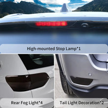 For 2014-2020 Jeep Grand Cherokee WK2 Rear Taillight High Brake Light Fog Light Cover Trim Kit RT-TCZ