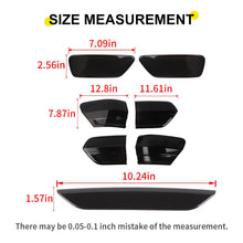 For 2014-2020 Jeep Grand Cherokee WK2 Rear Taillight High Brake Light Fog Light Cover Trim Kit RT-TCZ