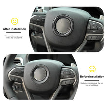 For 2014-2020 Jeep Grand Cherokee WK2 Steering Wheel Center Ring Cover Trim Kit RT-TCZ