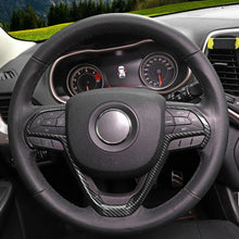 For 2014-2020 Jeep Grand Cherokee WK2 Steering Wheel Center Ring Cover Trim Kit RT-TCZ