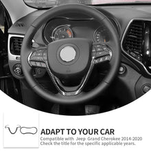 For 2014-2020 Jeep Grand Cherokee WK2 Steering Wheel Dashboard Panel Cover Trim RT-TCZ