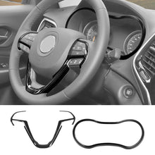 For 2014-2020 Jeep Grand Cherokee WK2 Steering Wheel Dashboard Panel Cover Trim RT-TCZ