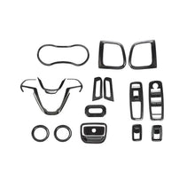 For 2014-2021 Jeep Grand Cherokee WK2 16PCS Interior Decoration Cover Trim Kit RT-TCZ