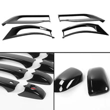 For 2014-2021 Jeep Grand Cherokee WK2 Door Handle Rearview Mirror Tail Light Trim Cover Set Kit RT-TCZ