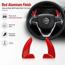 For 2014-2021 Jeep Grand Cherokee WK2 Steering Wheel Shift Paddle Shifter Trim RT-TCZ
