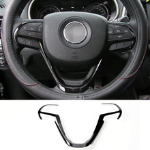 For 2014-2021 Jeep Grand Cherokee WK2 & 2014+ Cherokee Steering Wheel Trim Cover RT-TCZ