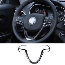 For 2014-2021 Jeep Grand Cherokee WK2 & 2014+ Cherokee Steering Wheel Trim Cover RT-TCZ
