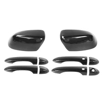 For 2014+ Jeep Cherokee /2017+ Compass Rearview Mirror & Door Handle Cover Trim Kit RT-TCZ
