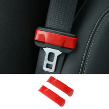 For 2014+ Jeep Cherokee /2017+ Compass Seat Safety Belt Buckle Cover Trim RT-TCZ